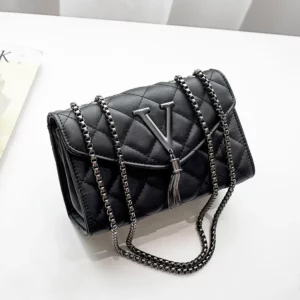 Sac Besace Cuir Noir