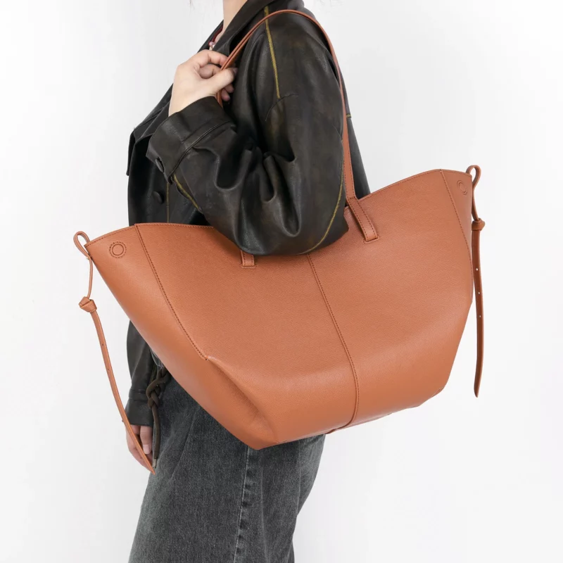 Sac Bandoulière Camel Cuir