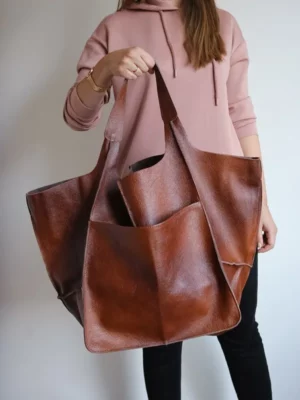 Sac Cabas XXL en Cuir