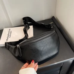 Sac Banane Bandoulière Femme Cuir