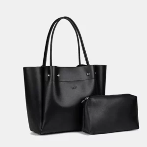 Sac Cabas Cuir Souple Noir